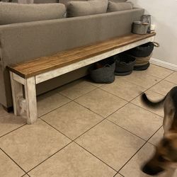 Bench Rustic Farm Look