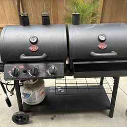 Char-Griller Dual Gas / Charcoal BBQ w/ Cover