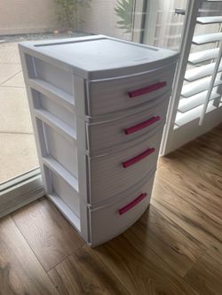 Plastic Drawer Tower