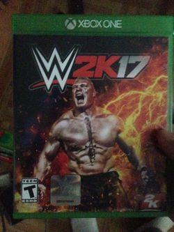 Wwe 2k17 Xbox one