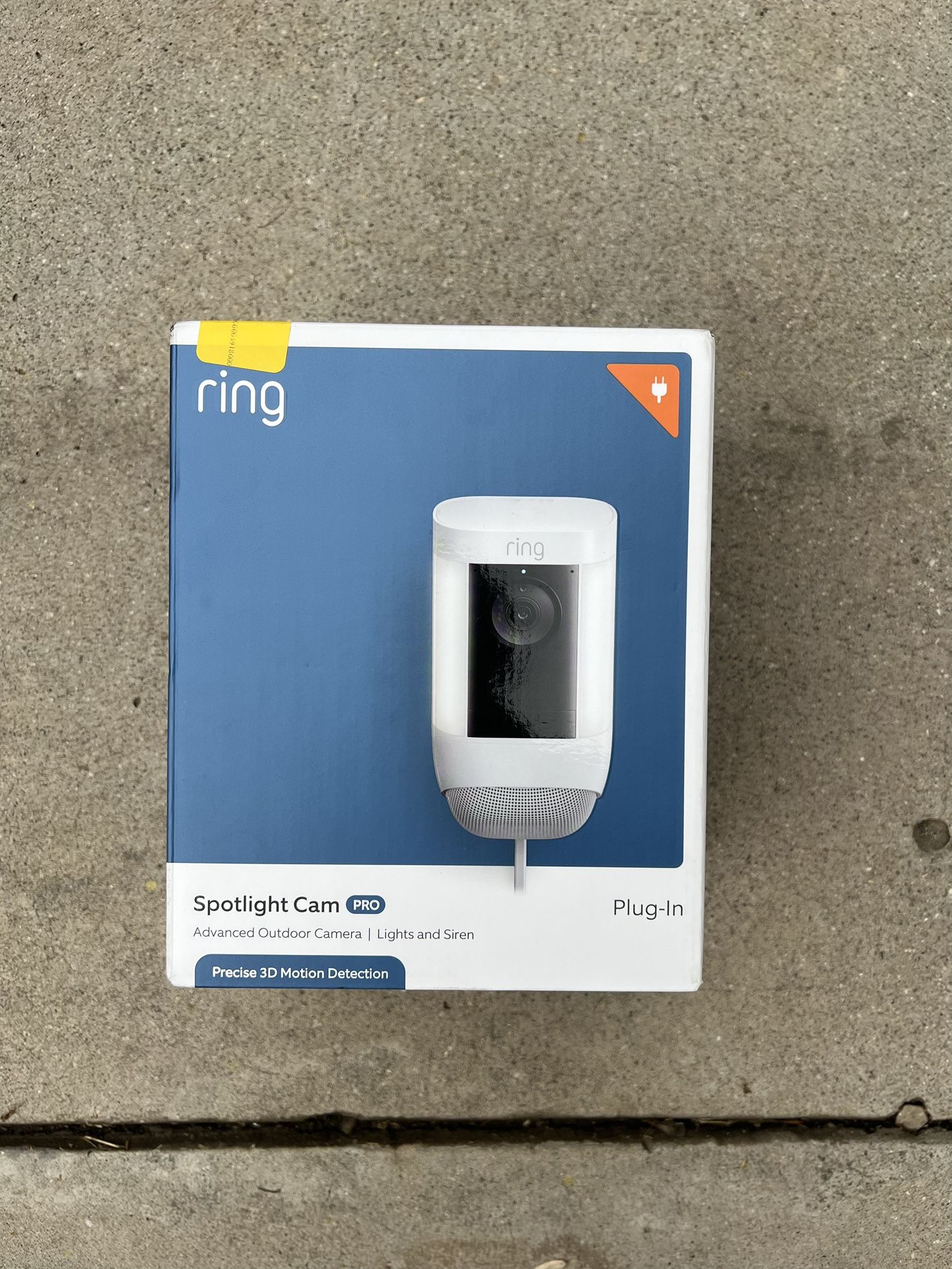 Ring Spotlight Camera White $100