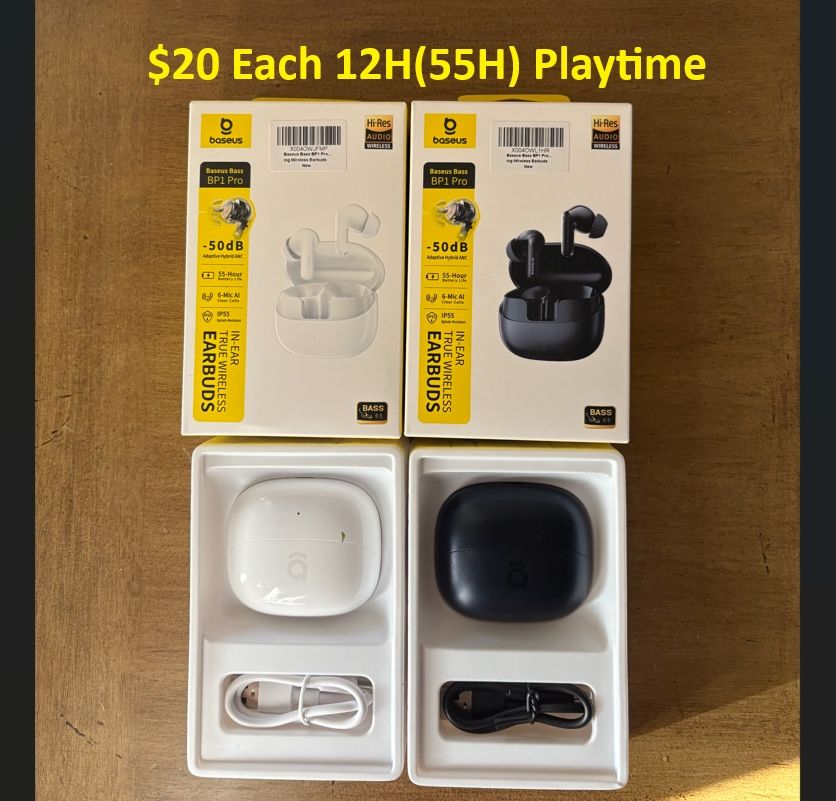 Baseus Bass BP1 Wireless Bluetooth Earbuds