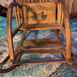 Antique Child’s Rocker