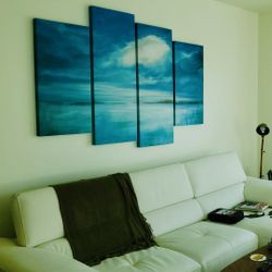 Canvas Print Artwork Art Perfect For Sofa