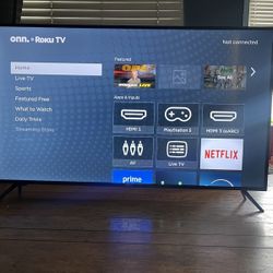 50” Roku 4K HD TV  