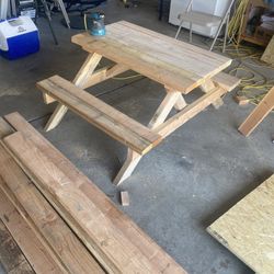 Kids Picnic Bench