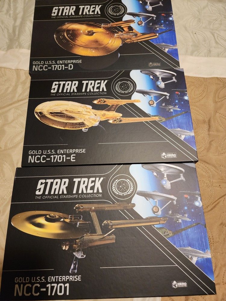 Gold Plated Star Trek Eaglemoss HTF,New Products : American Fashion Style Bags On Sale