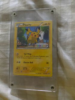 Pikachu Pokémon card