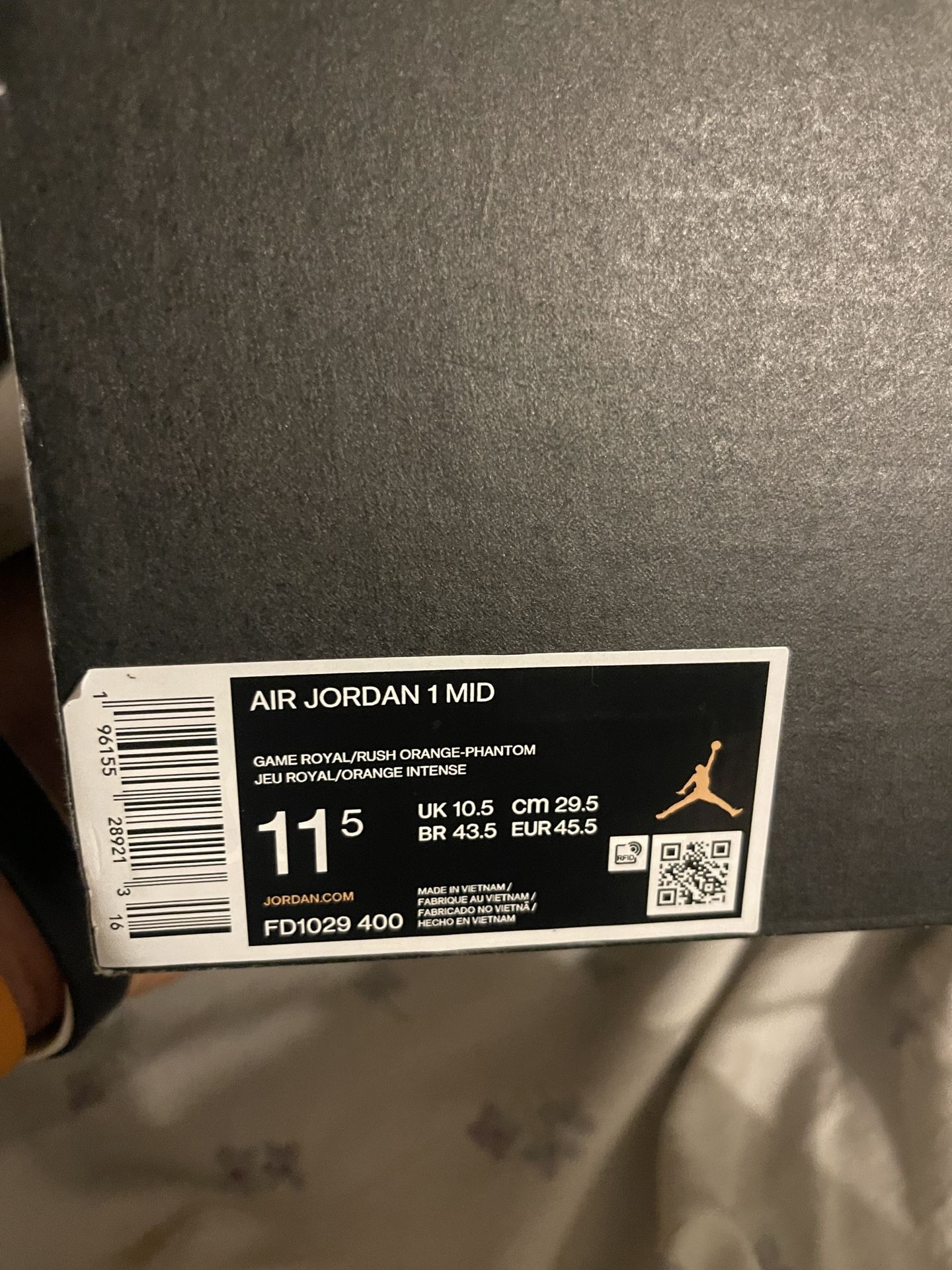 Air Jordan Mid ‘Wheaties’ (Size 11)