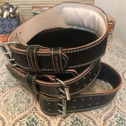 Cinturones Para Usar En El Gimnasio Chicos Y Mediano $15 C/ Uno 