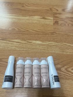 4 Nexxus Dry Shampoo and 2 Conditioner  (Travel Size)
