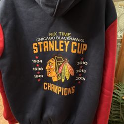 Chicago Blackhawks Jacket Zip Up Hoodie