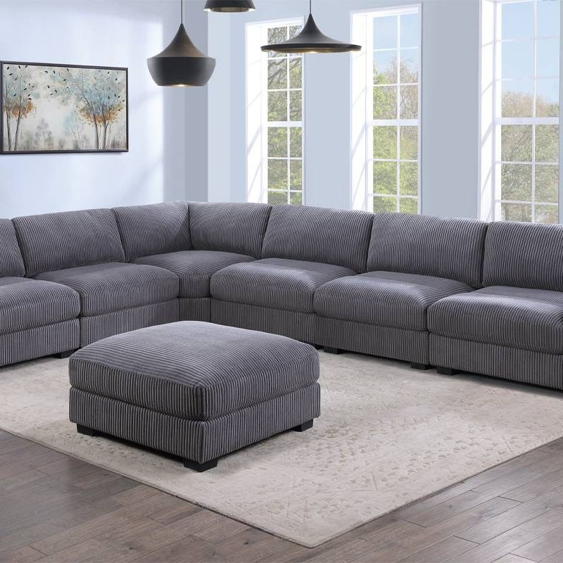 New Sectional (Corduroy) 7pc