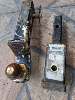 Trailer hitch and extension  ( See Description)
