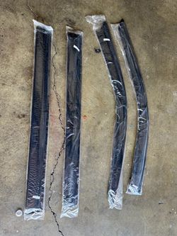 Window Visor Rain Guards Set of 4