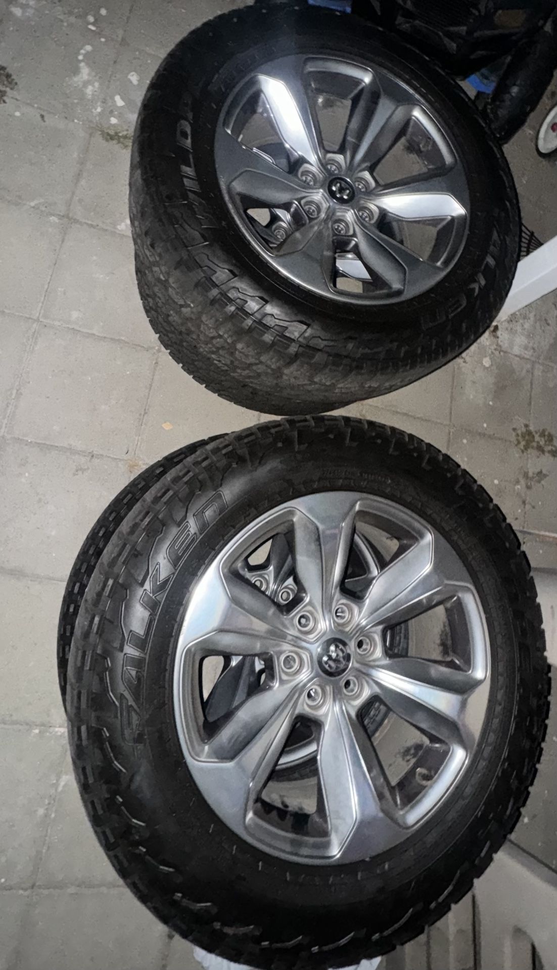 Ram Wheels And Tires 20 Inch for Sale in Los Angeles, CA - OfferUp