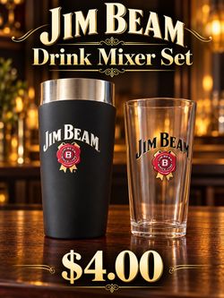 Jim Beam Drink Mixer Set