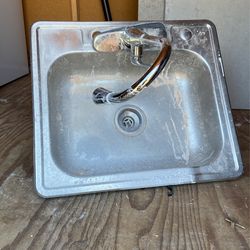 Kitchen Faucet And Sink