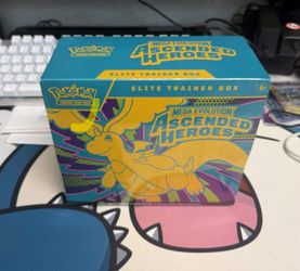 Ascended Heroes Elite Trainer Box
Ascended Heroes Elite Trainer Box