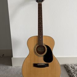 Mitchell MO-100S/PK Acoustic Guitar (Solid Top) 