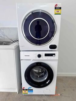 Euromaid Washing Machine & Kogan Dryer Stack
