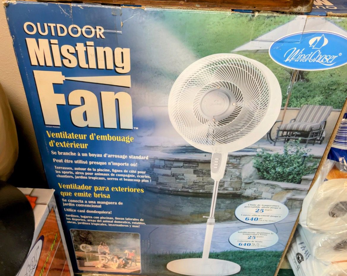 Misting Fan! Works Great!