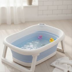 New Collapsible Baby Bath Tub