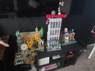 lego marvel and rivendell set
