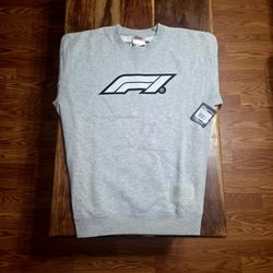Official Formula-1 Men's Gray Crewneck Sweatshirt 