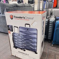 Brand-New Traveler’s Choice Granville II 2-Piece Luggage Set – Premium & Lightweight! 🔥 🔥 