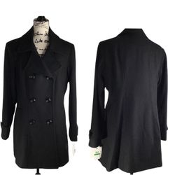Anne Klein| Classic Double Breasted Trench| Sz. L