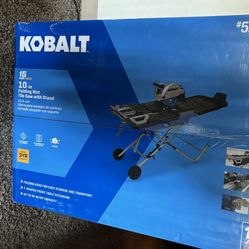KobaltTile Saw With Stand