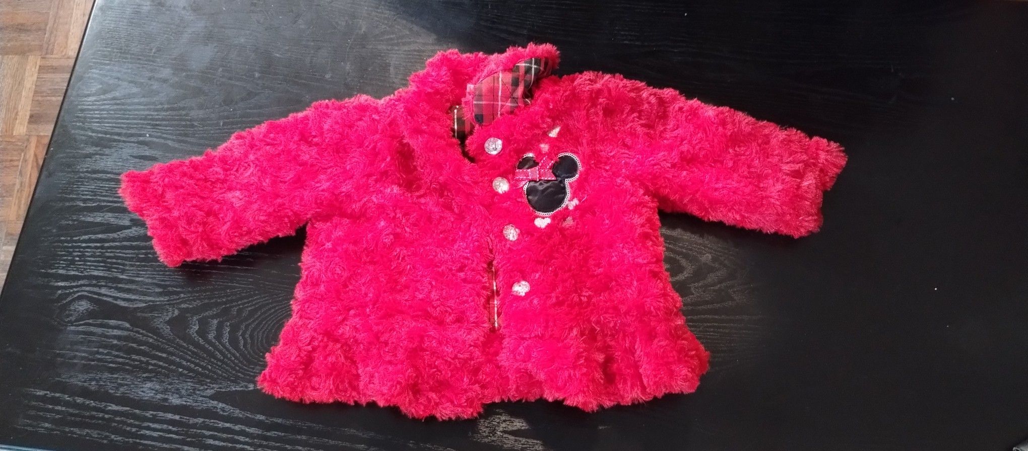 Cute Minnie Mouse Coat. Size:18 Months