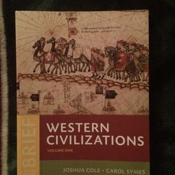 Western Civilization Volume 1 - College Textbook 