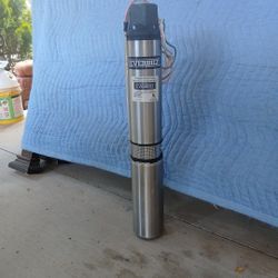 4 In Submersible Deep Well Pump 240 Volt