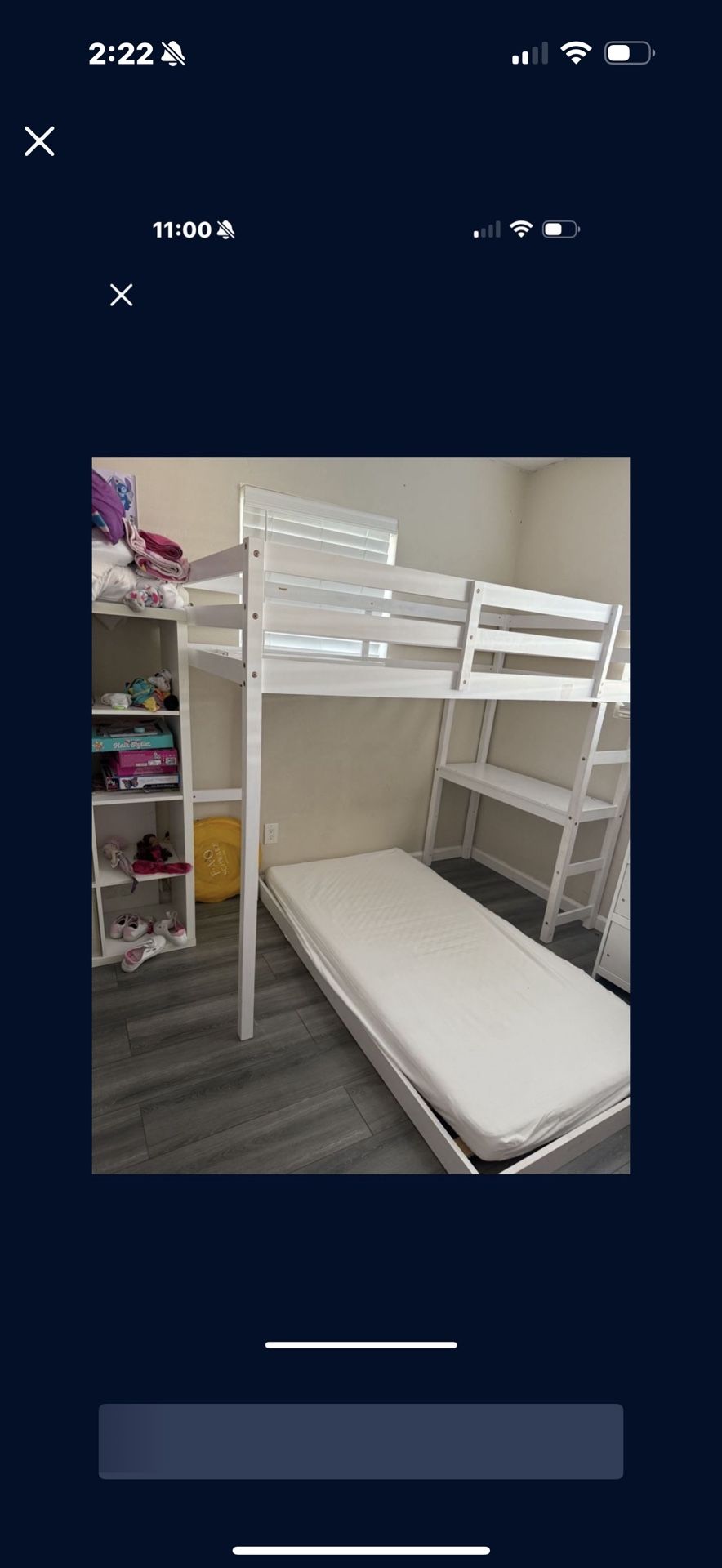 Twin Bunk Bed 