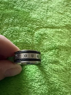 Man size 9 courage Ring