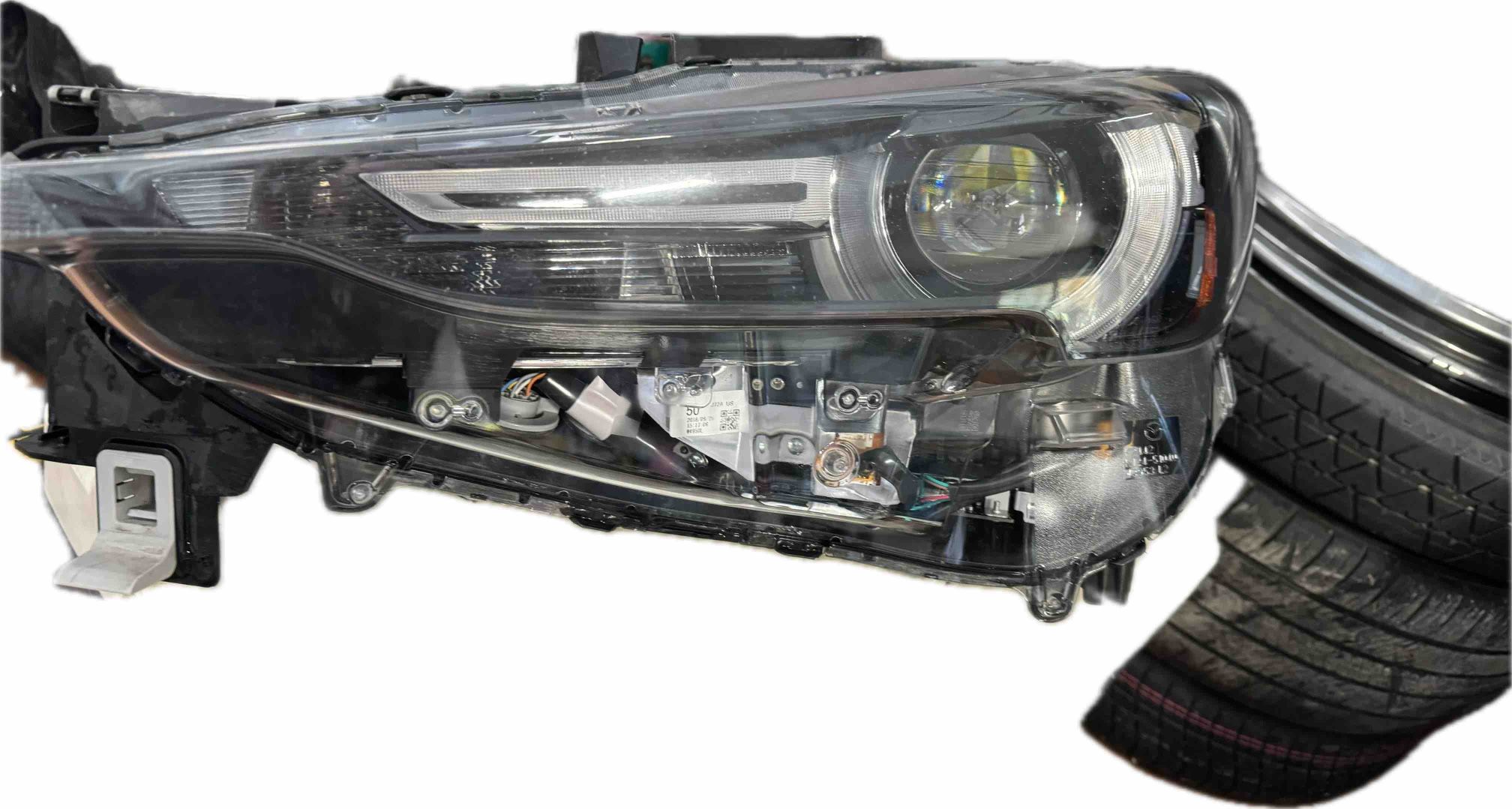 KL2L 51 040  (contact info removed)  (contact info removed)4410  W5 08 7L.  2017-2020 Mazda CX-5 - Driver Side Headlight, with Bulb, LED, Clear Lens
