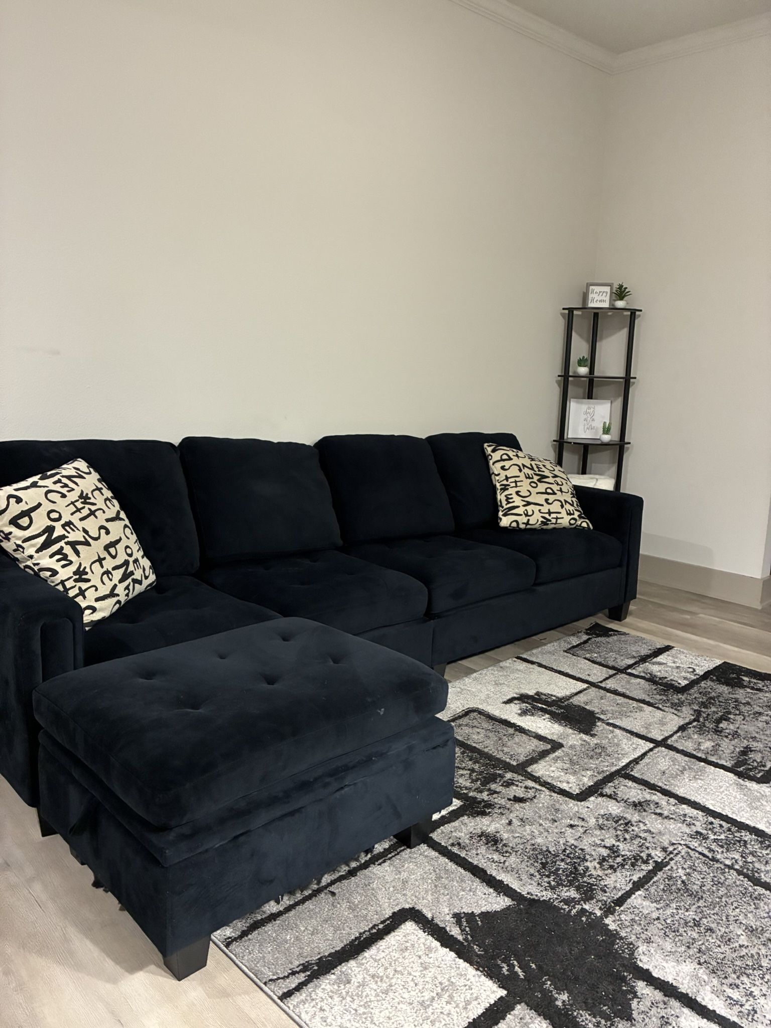 Couch With Ottoman