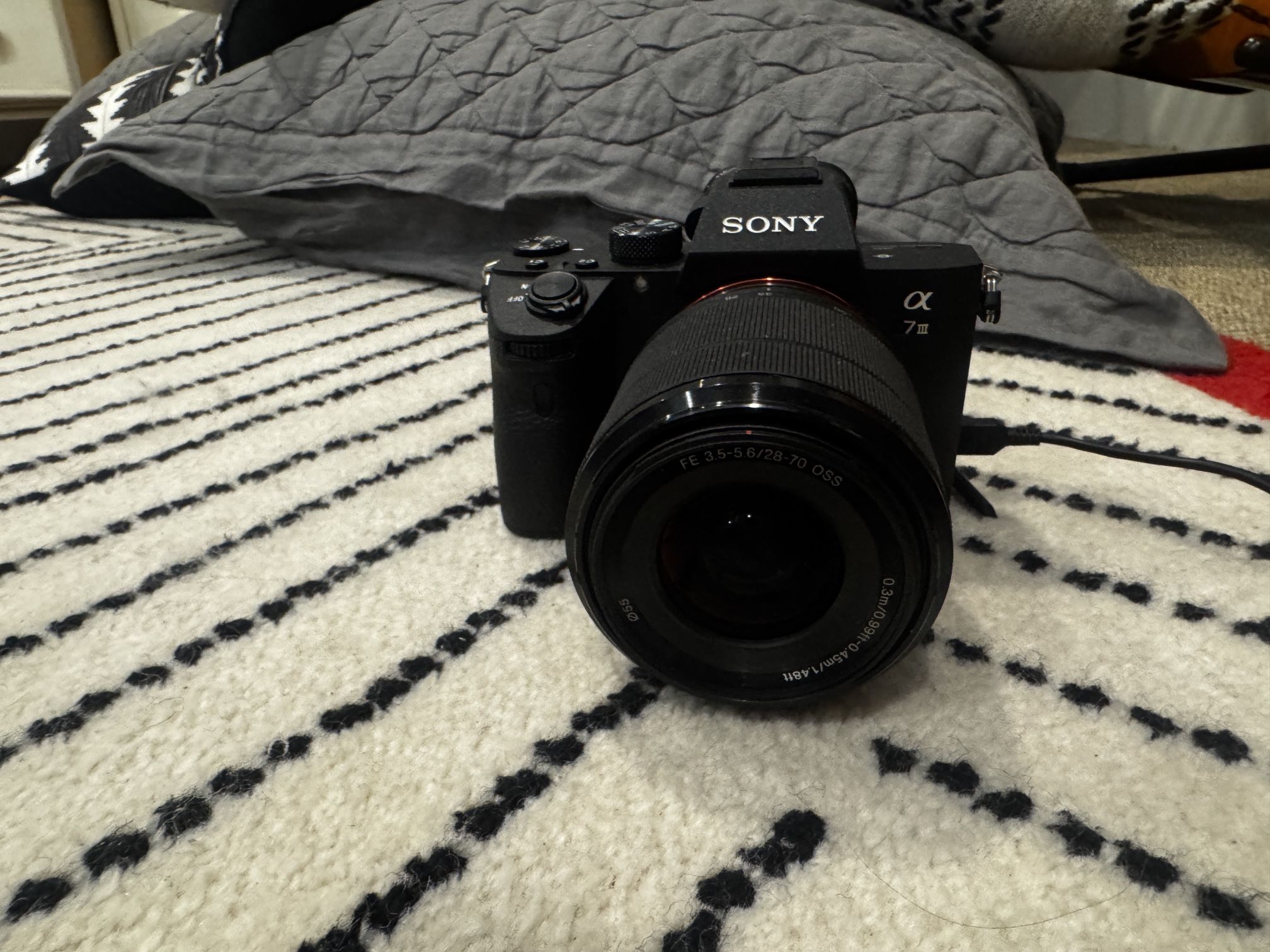 Sony A7iii With Kit Lens Used 3 Times