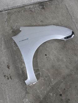 Passenger side front fender for 2004-2009 Toyota prius in silver color (right side)