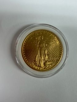 1908 Saint-Gaudens $20 Gold Double Eagle Coin