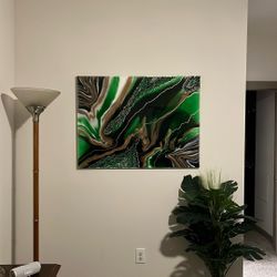 Geode Art Work Made By Me 40x30