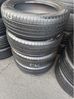 4 tires 225-60-18 Yokohama good condition $210 all four mounted and balanced