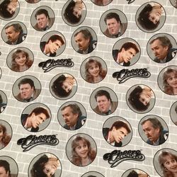 Cheers Photo Badges Fabric