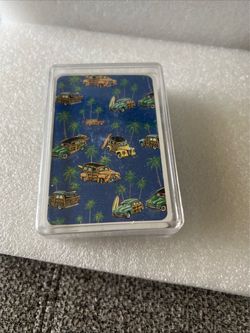 VTG Hawaiian Heritage Playing Cards Deck w/ Plastic Case