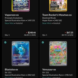 Pokémon cards
