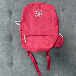 Under Armour Women’s Loudon Maroon Corduroy Backpack