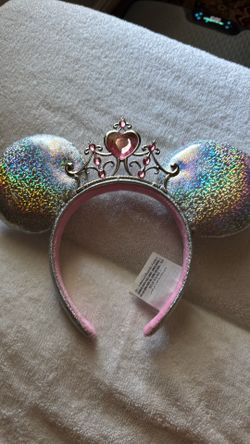 Disney Parks Minnie Mouse Ears Bow Headband