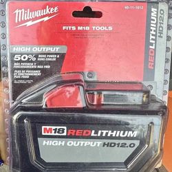 New Baterrie Milwalkee 12 Ah